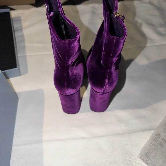 PRADA CALZATURE DONNA Platform Boots| size 40.5 | Color - Mora (Purple) - Picture 9 of 17